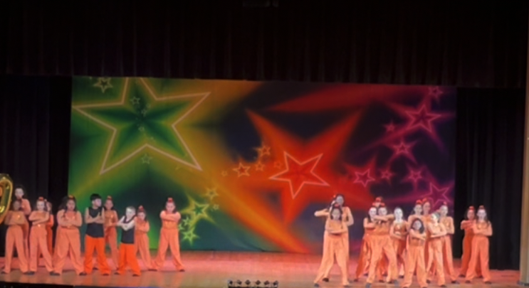 A photo from Dance With Dena's recital at Bishop Fenwick High School.