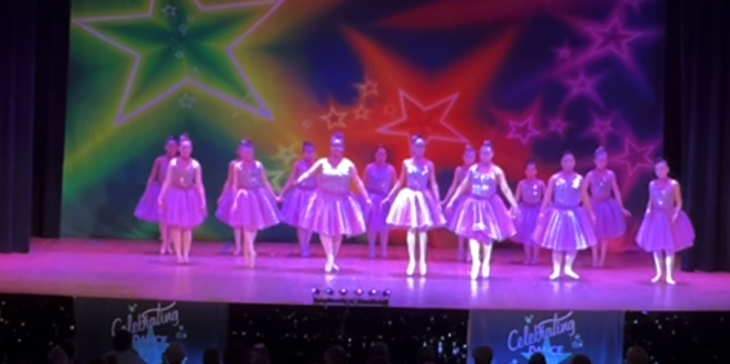 A photo from Dance With Dena's recital at Bishop Fenwick High School.