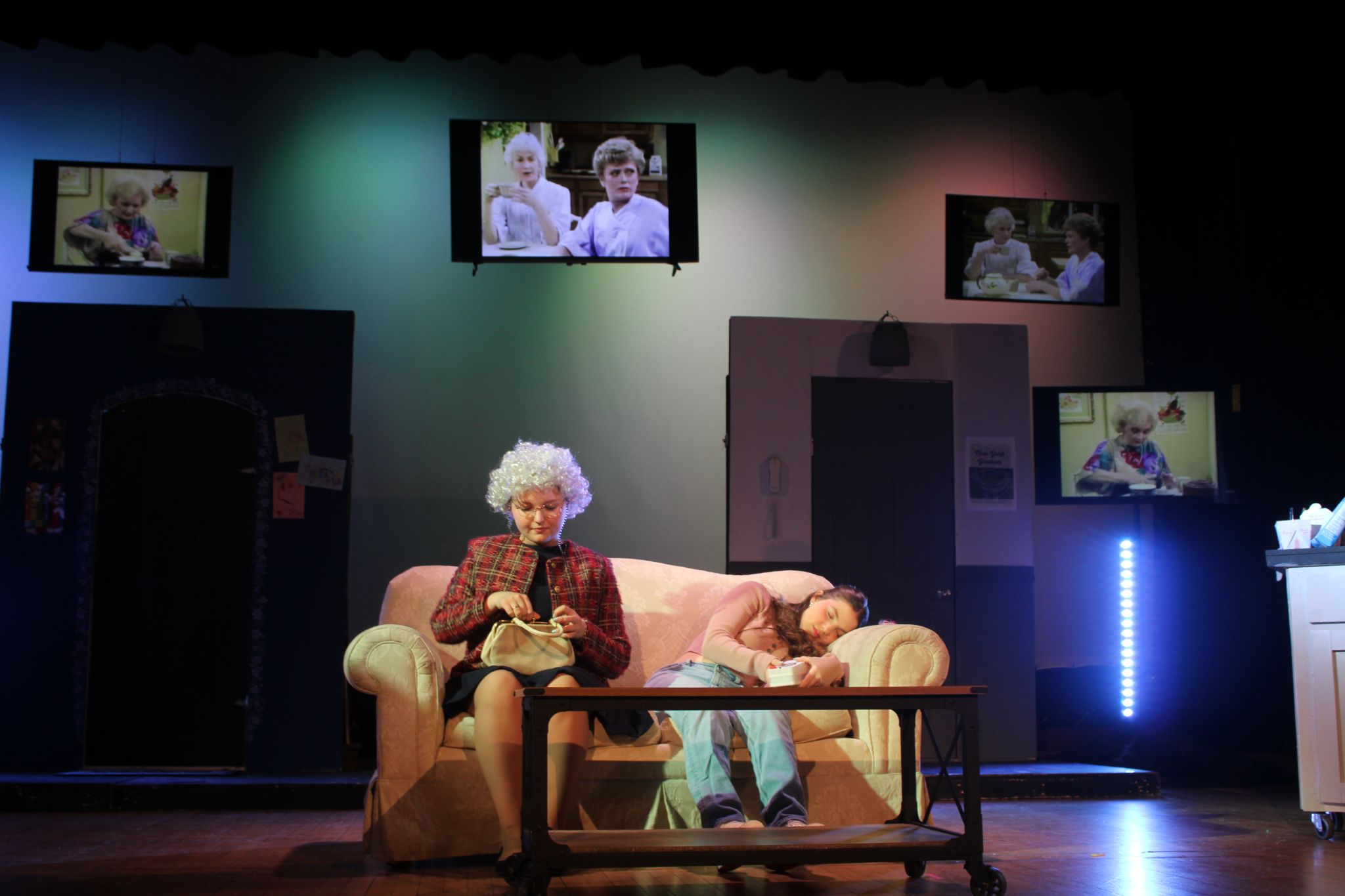 A production photo from Make 'Em Laugh. For more details, contact Dave