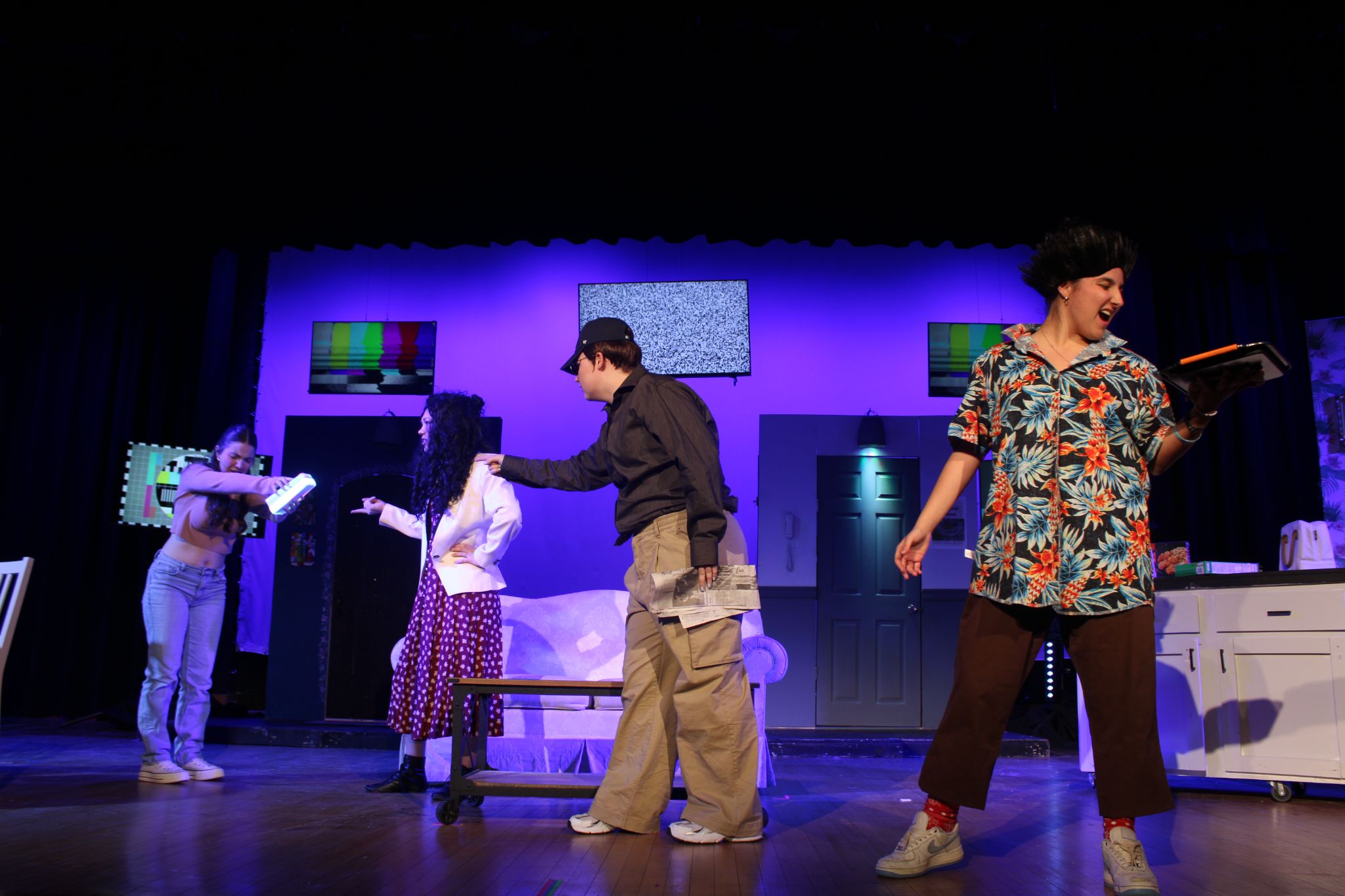 A production photo from Make 'Em Laugh. For more details, contact Dave