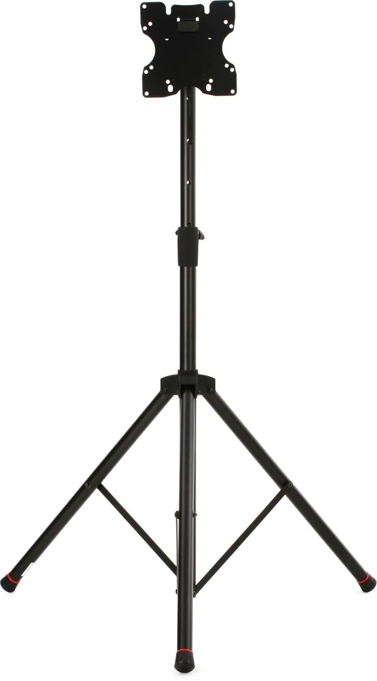 A Gator Frameworks TV stand. A TV would be attatched to the VESA mount shown.