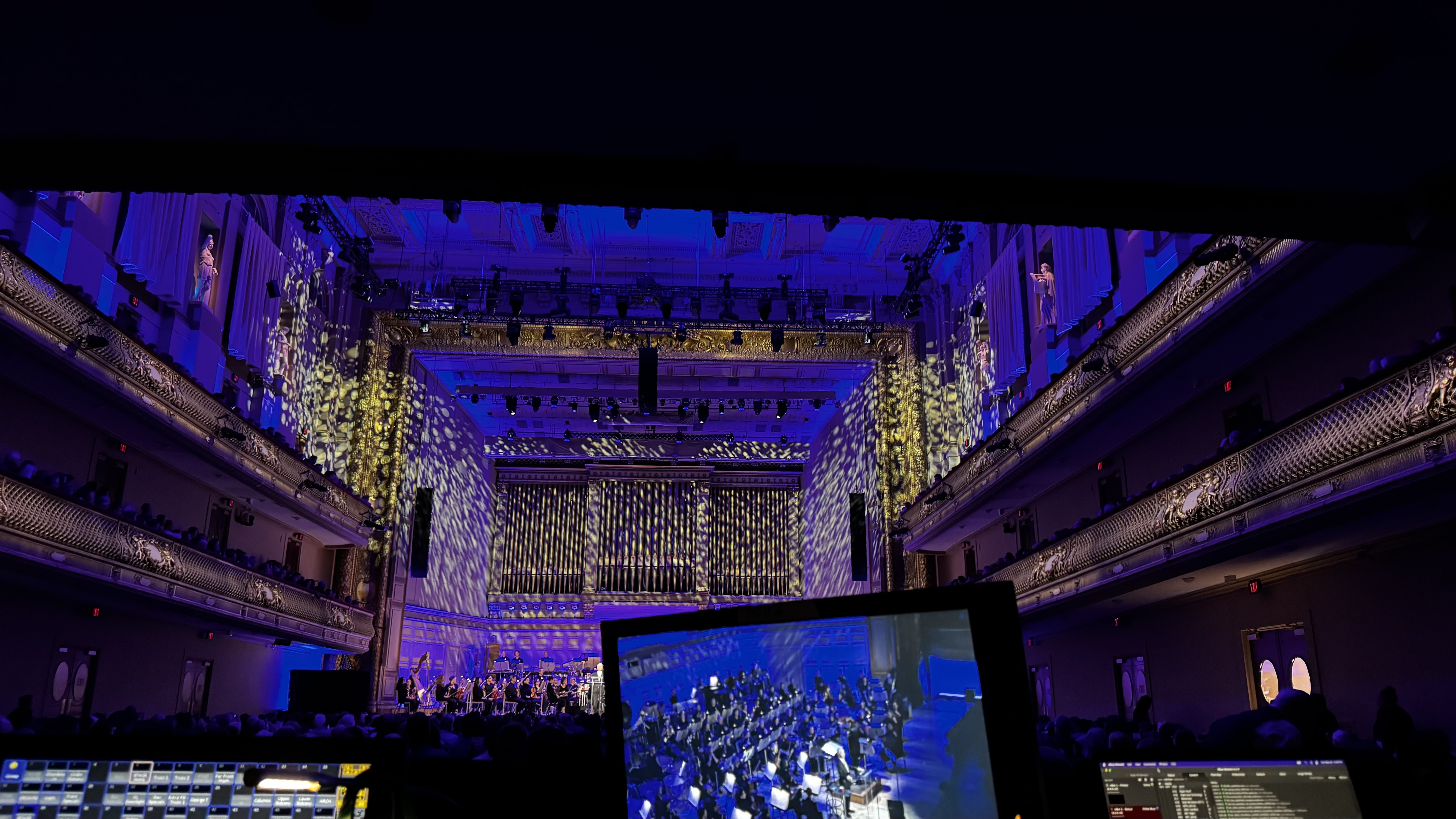 A photo of the Boston Pops Orchestra (cond. Charles Floyd) from Gospel Night 2026 at Symphony Hall