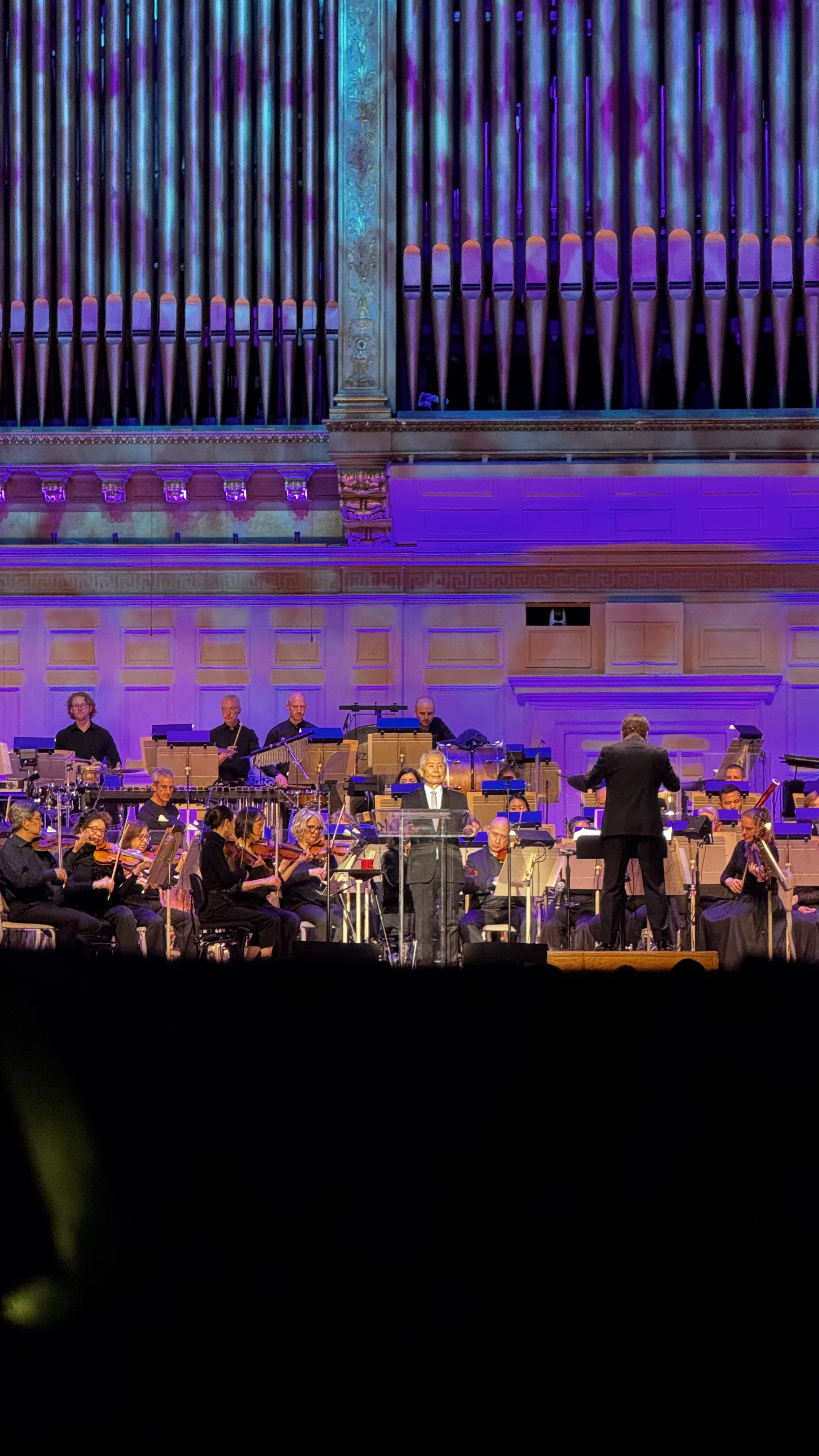 A photo of the Boston Pops Orchestra (cond. Charles Floyd) from Gospel Night 2026 at Symphony Hall