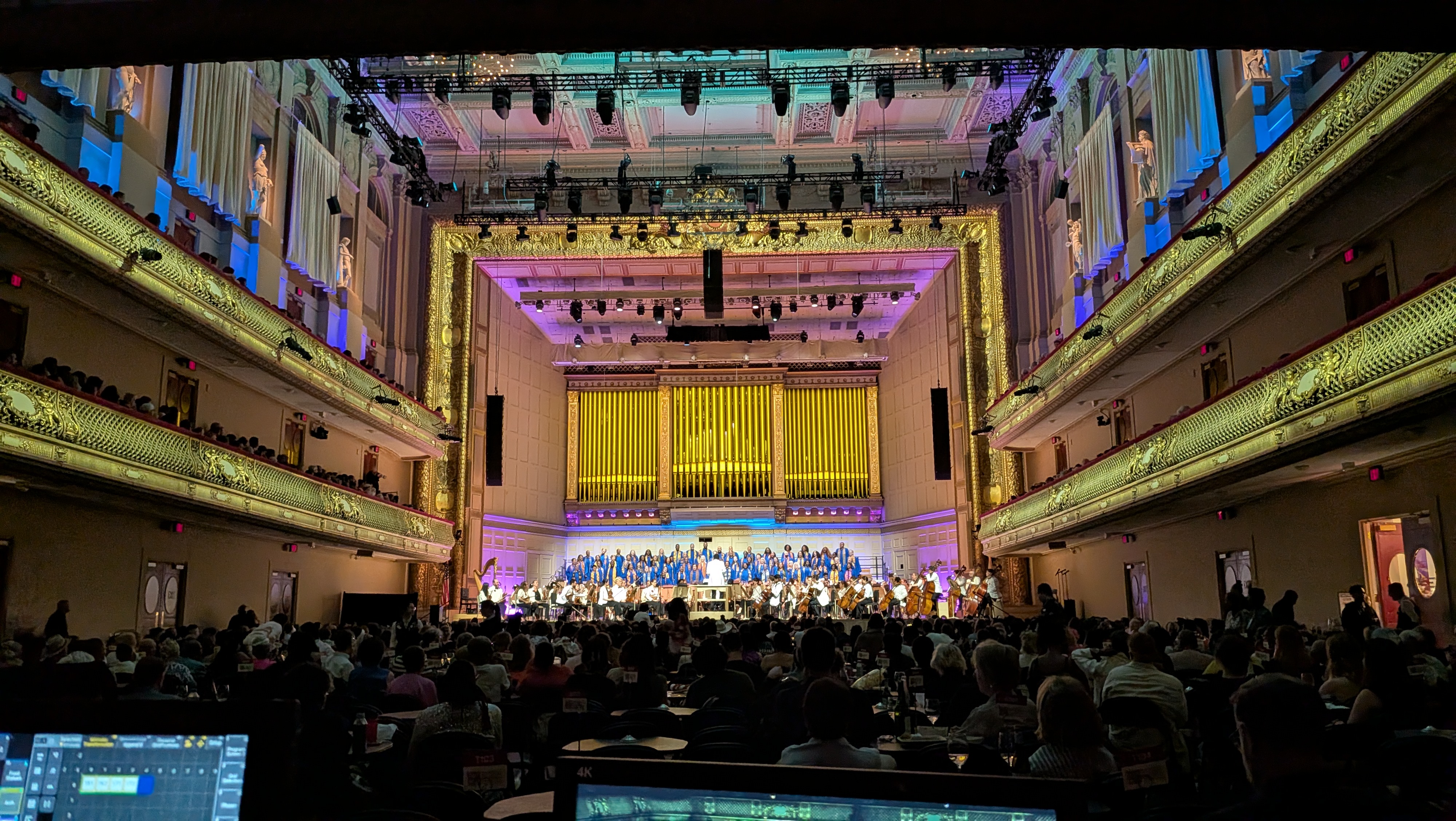 A photo of the Boston Pops Orchestra (cond. Charles Floyd) from Gospel Night 2026 at Symphony Hall